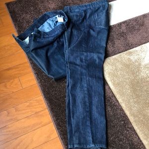 Dress denim pants